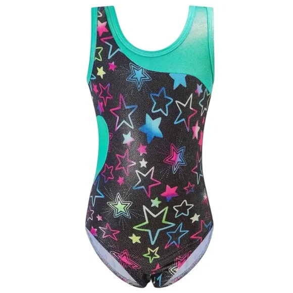 NWOT size 130 (children's 6-7 or medium) girls' leotard - Picture 9 of 9